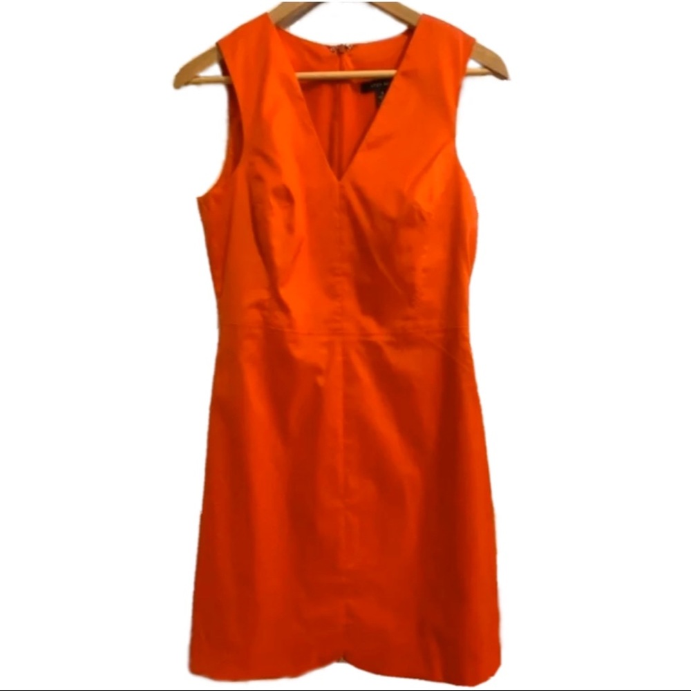 Ivy + Blu Bright Red Sheath Dress size 6